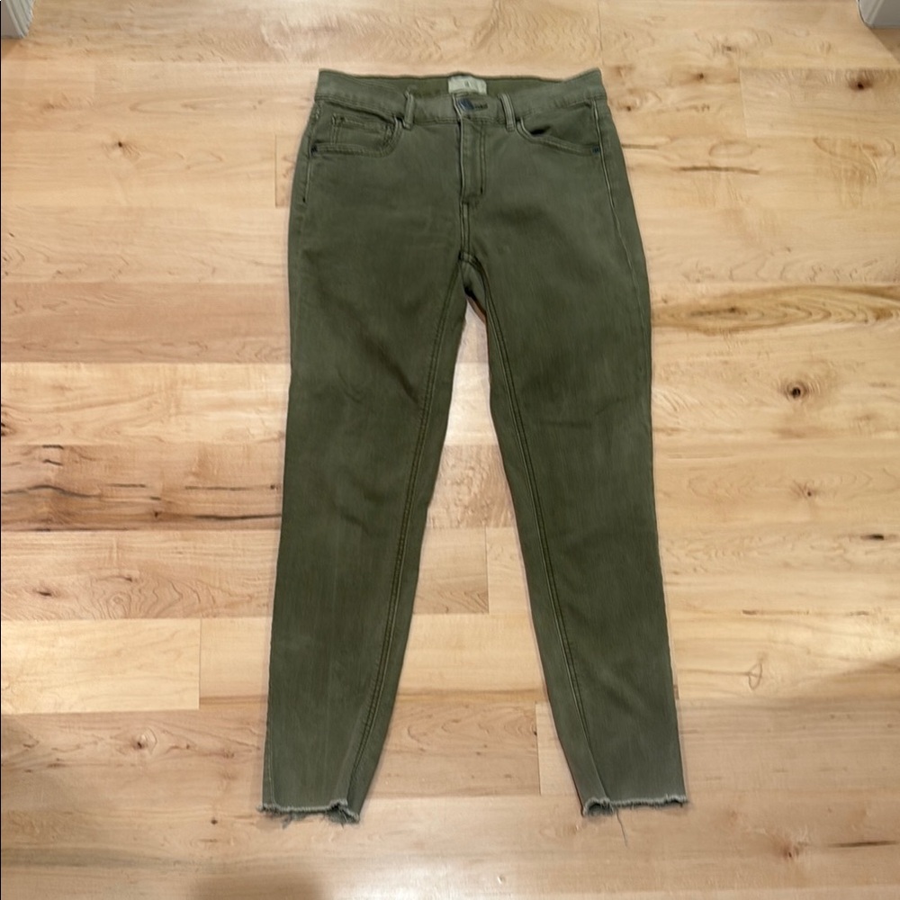 Women's Olive Jeans